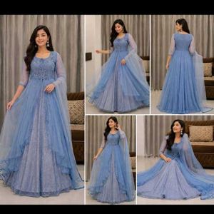 Stunning Blue Lehenga Choli Set