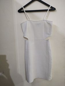 Bodycon White Dress From Street9