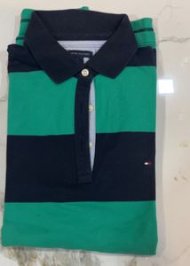 Striped Polo T-Shirt