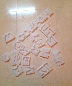 Alphabet &amp; Number Silicone Molds
