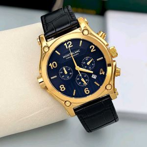 Montblanc Chronograph Blue Watch FOR MENS