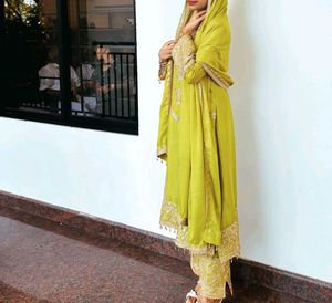 Lime Green Kurta Set✨