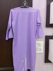 Vero Moda Purple Check Midi