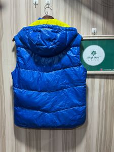 New Balance Sleeveless Hooded Puffer Jacket
