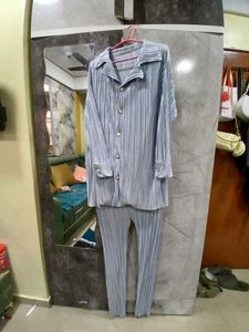 Vintage Pleated co Ord Set