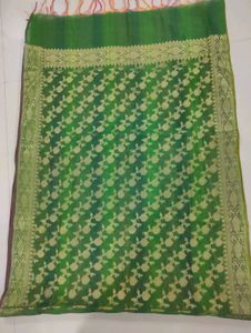 Green Banarasi Dupatta 💚