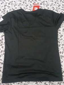 Black V-Neck Top