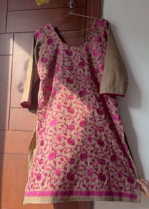 Pink kurta set