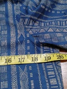 Patterned Blue Tee shirt