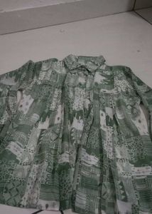 Patterned Tunic Top