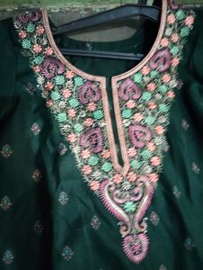 Elegant Embroidered Kurta