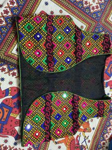 Embroidered Mirror Work jacket