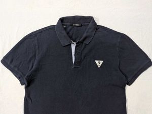 Guess Navy Blue Polo T-Shirt