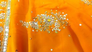 Zordasi Work Saree With Blouse
