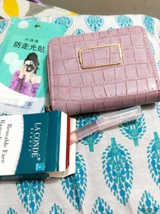 LA CONDE Reusable Face Razor Set /purse/sticky tap