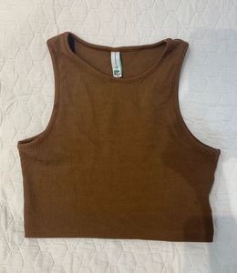 Newme Perfect brown tank top