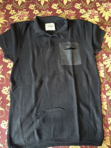 Men's Black Polo T-Shirt