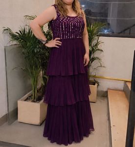Elegant Tiered Sequin Dress