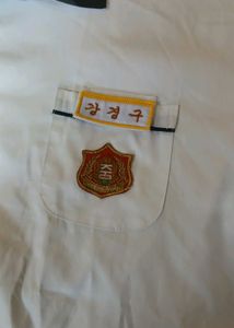 Korean High-school White Shirt