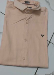 Peach Casual Shirt