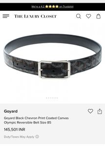 Maison Goyard- Triton Belt
