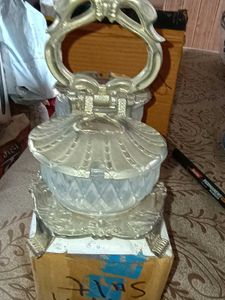 Elegant Silver Decorative Bowl Set