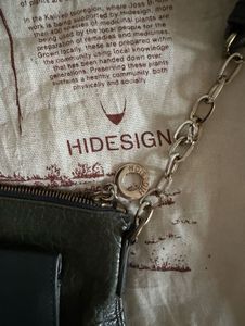 HI-DESIGN Stylish Green Croc Shoulder Bag