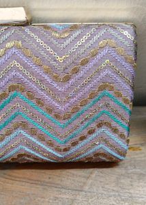 Elegant Embroidered Clutch