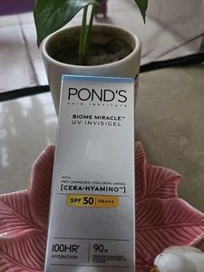 Pond's Biome Miracle UV Invisi-Gel SPF 50
