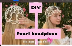 Elegant Pearl cap