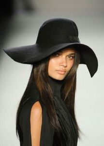 Wool Wide Brimmed Hat
