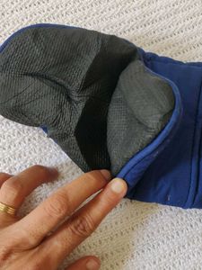 Blue Oven Mitt