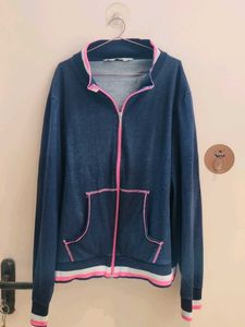 Stylish Blue Track Jacket