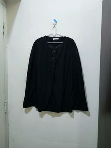 Black Fleece Poncho