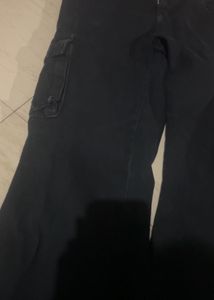 Cargo Black Jeans