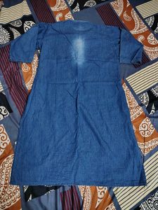 Classic Denim Kurti