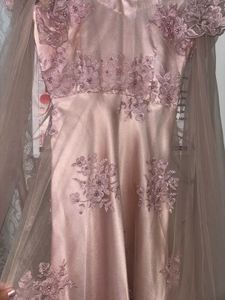 Elegant Embroidered Evening Gown