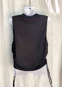Sleek Black Workout Tank Top