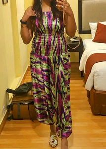 Boho Smocked Jumpsuit