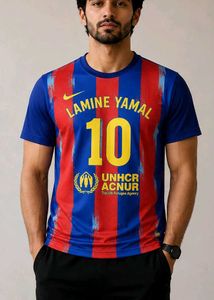 Lamine Yamal #10 UNHCR T-Shirt