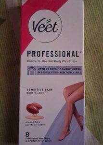 Veet Professional Ready-to-Use Wax Strips