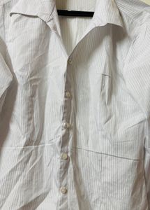 Chic White Button-Down Shirt