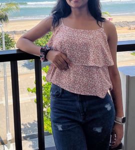 Floral Print Cami Top