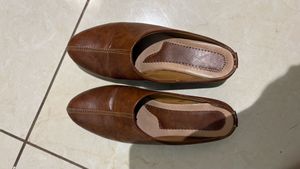 Classic Brown Mules