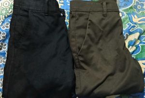 Men's Chino Pants - Black & Olive