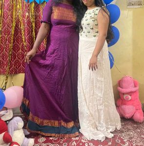 Pure Naranpet Pattu Drees. Maxi Type Dress,Gown