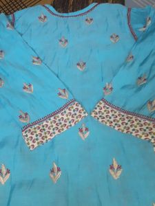 Chickenkari Lakhnawi Kurta Set