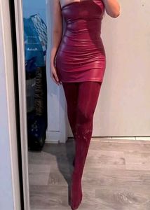 Chic Maroon Pantyhose Tights