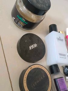 empty makeup lot