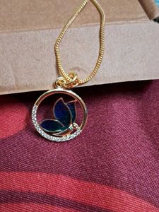Butterfly Pendant Necklace &amp; Earrings Set
